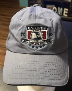 USGA Member US Open 2010 Pebble Beach Unisex Gray Golf Baseball Hat - Picture 1 of 3