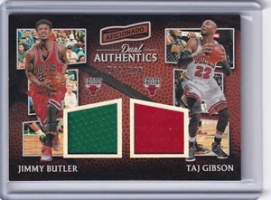 Jimmy Butler/Taj Gibson 2016-17 Panini Aficionado - Doble Auténtica #17, 261/299 - Imagen 1 de 2