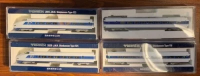 TOMIX N Scale J.N.R Shinkansen #2814,2819,2820+ Powered Unit 4 Cars Set NIB - Image 1 of 3