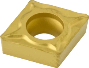 CCMT32.51 TC - Carbide Turning INSERT 3/8 CNC 1/64 R 80* Made In USA - 10 PACK - Picture 1 of 2