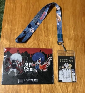Set Charm Portachiavi Tokyo Ghoul - Esclusiva Cassa del Bottino, Sigillato + Cordino Vintage - Foto 1 di 12