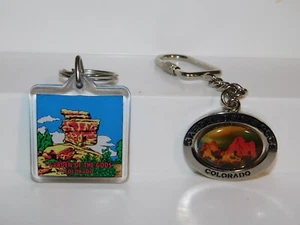 Colorado Garden of the Gods Keychain-Lot of 2 - Picture 1 of 2