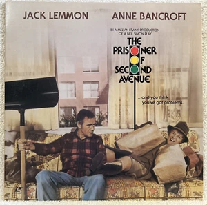 The Prisoner Of Second Avenue LASERDISC Jack Lemmon Anne Bancroft Gene Saks - Picture 1 of 4