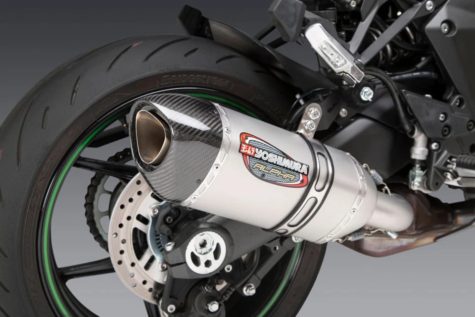 Street Exhaust For Kawasaki ZX1000 Ninja SX 2020 Slip-on Alpha Stainless - Image 1 of 2