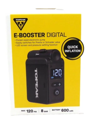 Topeak E-Booster Digital e-Pump - with Gauge - Image 1 of 4