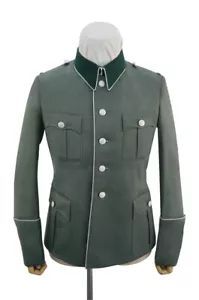 WW2 German Heer M36 Officer infantry Gabardine piped service tunic - Picture 1 of 3