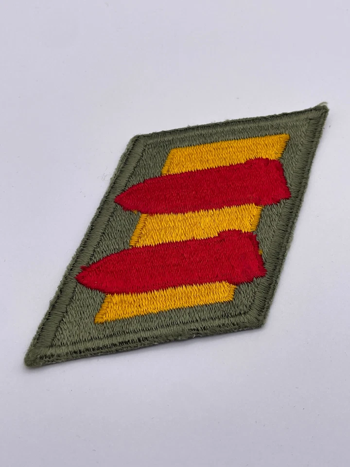 Original American 2nd Coastal Artillery District Patch - Image 1 of 2