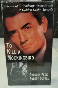 To Kill a Mockingbird VHS Tape, 1994 Gregory Peck B&W 1962 NEW SEALED - Picture 1 of 7