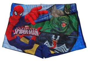 Traje de baño niños niños niños pantalón de baño Spiderman NUEVO - Imagen 1 de 3