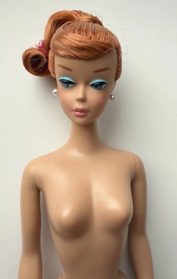 Barbie Tejiendo Bonita REPRODUCCIÓN Tiziano Remolino Cola de Caballo Muñeca, Recién Sin Caja Foto 1 de 4