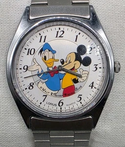 Orologio Walt Disney Topolino e Paperino Lorus Acciaio Inox 32mm - Foto 1 di 7