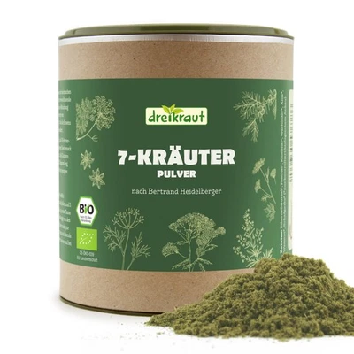 Organic 7 herb powder after Bertrand Heidelberger, bitter herbs, three herb - Image 1 of 4