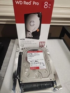 Western Digital WD 8TB Red Pro NAS SATA HDD Internal Hard Drive HDD-WD8005FFBX - Photo 1/6