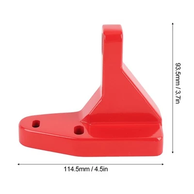 Chrome Master Cylinder Brace Billet Red Master Cylinder Support Bracket☚ - Image 1 of 4