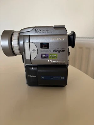 Sony Network Handycam DCR-PC120E  Camcorder original box + accessories - Image 1 of 4