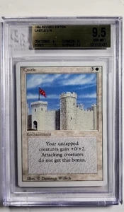 1994 MTG Magic the Gathering Revised Castle Vintage Card BGS 9.5 Gem Mint POP 7 - Picture 1 of 3