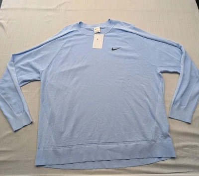 Nuevo suéter de rendimiento de golf Nike TOUR FQ8832 para hombre talla 2XL $130 Foto 1 de 4