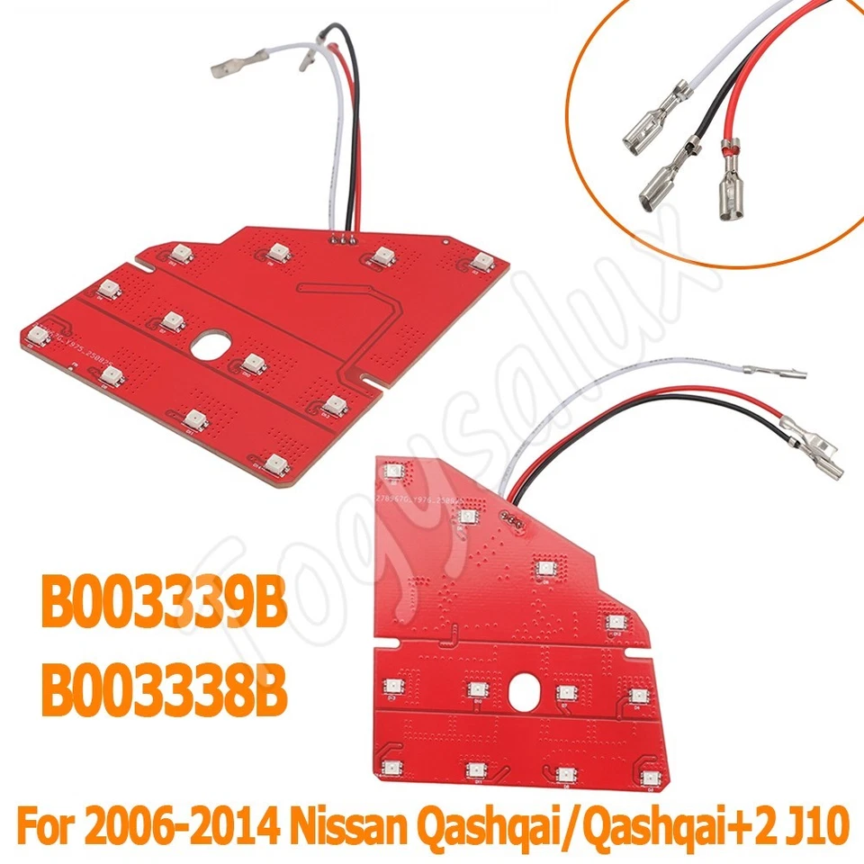 Rear Light Brake LED Board For Nissan Qashqai J10 +2 B003339B / B003338B Board - Image 1 of 4