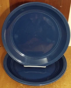 Mainstays STADIUM BLAU Essteller 2er Set, 10 5/8", Steinzeug - Bild 1 von 9