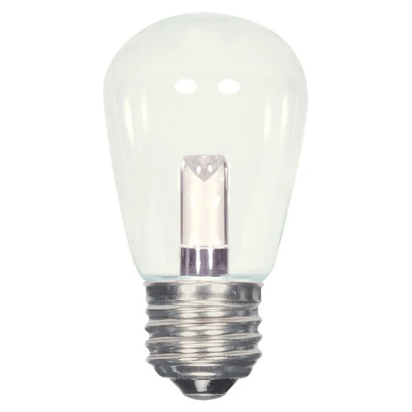 1.4w S14 LED 120v Clear E26 Medium base 2700K Warm White - Image 1 of 1