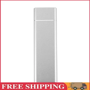 M.2 NGFF zu USB3.0 SSD-Gehäuse (M+B)/B-Schlüssel für 2230/2242/2260/2280 (Silber - Afbeelding 1 van 10