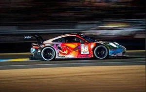 1:12 SPARK PORSCHE 911/991 RSR LEMANS 56 BERGMEISTER LINDSEY PERFETI AS IS NO MR - Picture 1 of 21