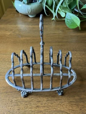 estante para tostadas vintage bires plato plata Foto 1 de 4