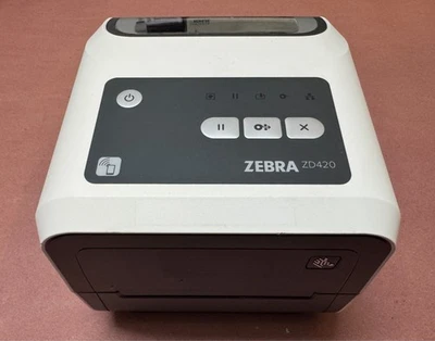 Zebra ZD420 Ethernet USB Thermal Transfer Barcode Label Printer ZD42H42-C01E00EZ - Image 1 of 4