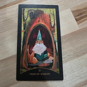 FOUR of WISDOM~Dungeons And Dragons SINGLE Tarot Card - Picture 1 of 3