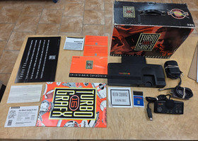 TurboGrafx-16 Console Complete in Box w/ Poster, Papers & Game &ndash; Tested