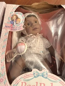 Vintage 1986 Hasbro Real Baby Judith Turner gewichtetes realistisches Baby NRFB Künstler AA - Bild 1 von 5