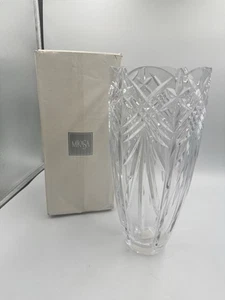 Mikasa Classic Clear Crystal Vase Star Struck 11 3/4 ins. Tall ( VT022/630) NWB - Picture 1 of 16