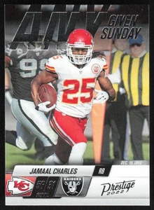 Jamaal Charles 2022 Panini Prestige Any Given Sunday #17 Inserto Kansas City Chi - Foto 1 di 1