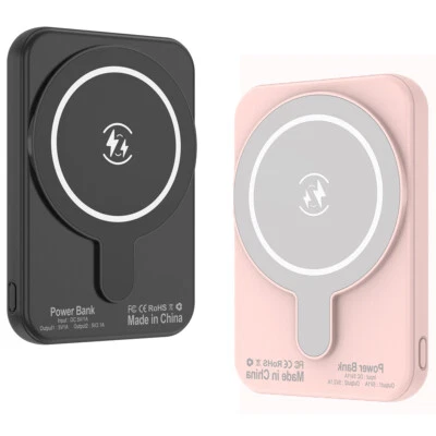 Magnetic Wireless Power Bank Portable External Battery Fast Charger 1000000mAh - Image 1 of 4