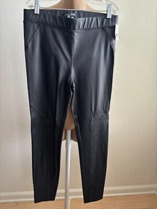 Legging David Lerner New York, The Bergen LR 28', imitación cuero, negro, talla S, nuevo con etiquetas - Imagen 1 de 4