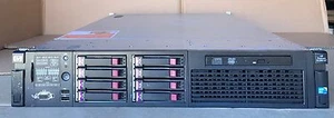 HP DL380G7 with 2 x Hex Core 2.6 Ghz x5650 / 16 GB / 2 x 73 GB 10 K SAS-NO RAIL - Picture 1 of 3