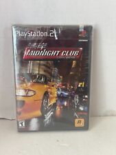 Midnight Club: Street Racing 1ST PRINT (PlayStation 2, PS2 2000) NEW! - RARE!