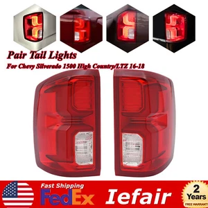 For 2016-2018 Chevy Silverado 1500 LTZ LED Tail Lights Assembly Driver+Passenger - Bild 1 von 17