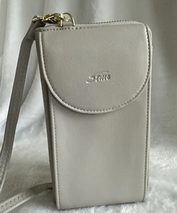 S-ZONE Small Crossbody Bag Cell Phone Purse Wallet Case Leather RFID Blocking - Picture 1 of 4