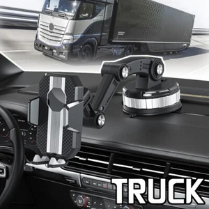 Car Dashboard Dash Mount Phone Holder Suction Cup Bracket GPS Windshield Truck - Picture 1 of 11