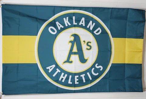Oakland Athletics ~ 3'X5' Flag ~ Indoor / Outdoor ~ FREE SHIPPING Cover