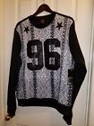 ENYCE 1996 New York Sean Combs Co Mens Sweater Black/white New