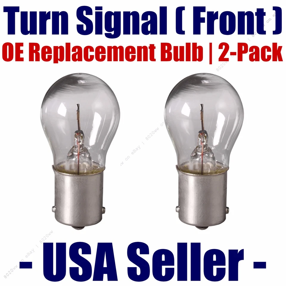 Front Turn Signal/Blinker Light Bulb 2pk - Fits Listed Volvo Vehicles - 7506 - Image 1 of 1