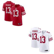 Brock Purdy 49ers Men stitched Jersey White / Red