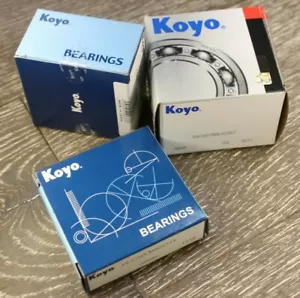 JAPAN Koyo 6206-2RS C3 Ball Bearing w/Seals 30x62x16mm 6206LLU DDU 6206-2NSE9 - Picture 1 of 4