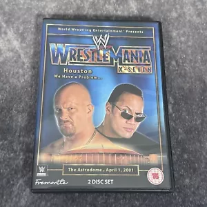 WWE WrestleMania X-Seven DVD - WrestleMania 17 WWF Wrestling Rock Austin - Picture 1 of 3