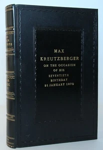 Leo Baeck Institute Year Book XIV '69 FineBinding Kreutzberger Presentation Copy - Bild 1 von 7