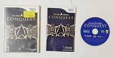 Star Trek: Conquest (Nintendo Wii, 2007) Complete With Manual - Tested & Works!!
