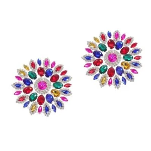 Kristall Verzierungen Edelsteine Perlen Applique Patches Nähen Auf Strass - Bild 1 von 12