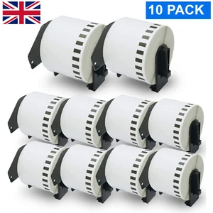 10X ETIKETTEN PASST DK22205 BROTHER QL560 QL700 QL570 QL720NW QL710W QL710W DRUCKER - Bild 1 von 6